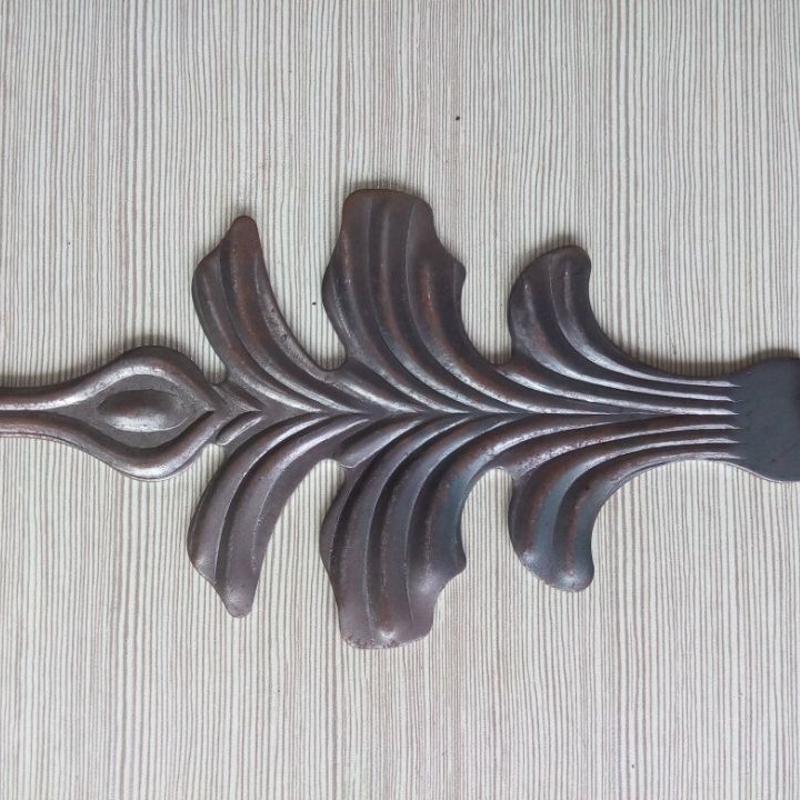 2mm 厚 铁艺配件铁艺大门配件楼梯配件扶手配件冲压花叶