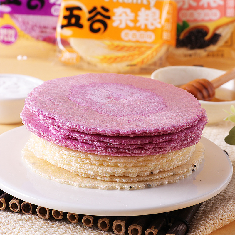 [1-30 packs] Southern Fujian specialty sweet potato cakes, wind-blown cakes, sweet potato crackers, tile pancakes, meal replacement for pregnant women