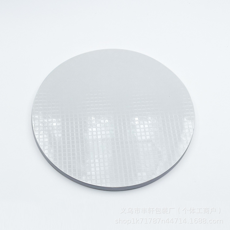 Tambores de pastel de embalaje de pastel de 6 / 8 / 10 / 12 pulgadas almohadilla de pastel de papel de panal de Navidad queso pastel de soporte