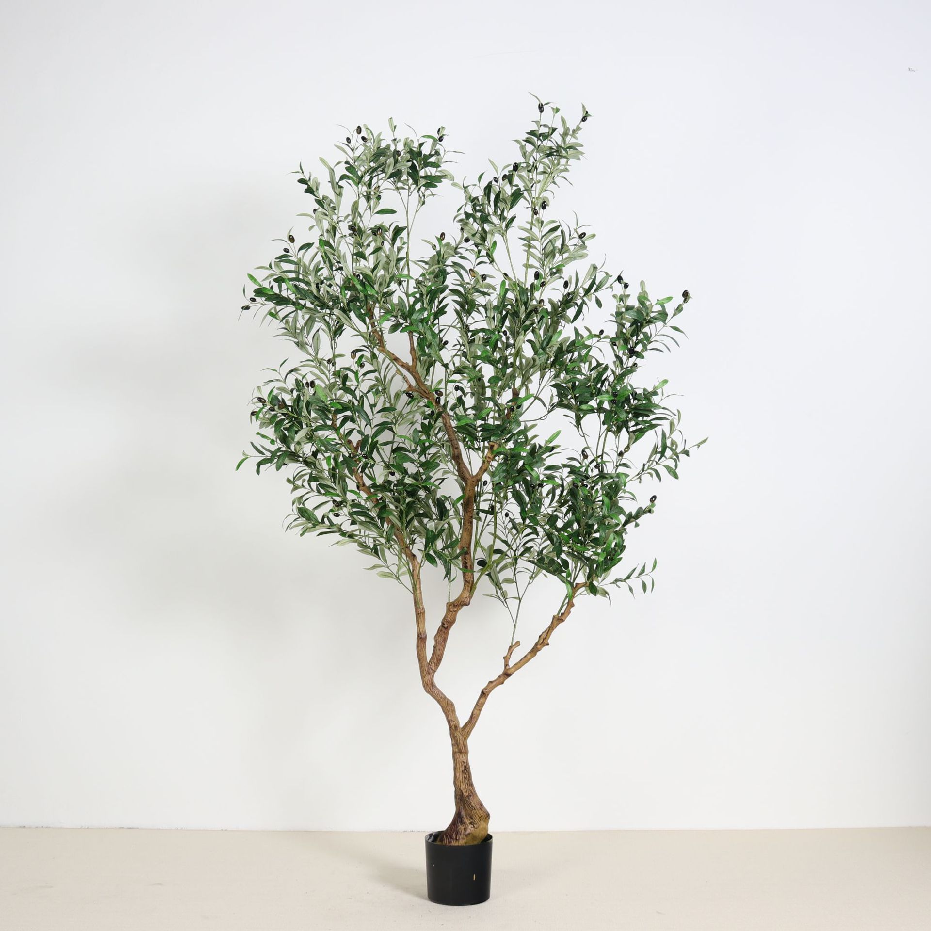 Árbol artificial olivo Estilo nórdico casa piso Planta artificial en maceta árbol artificial interior paisaje artificial bonsai
