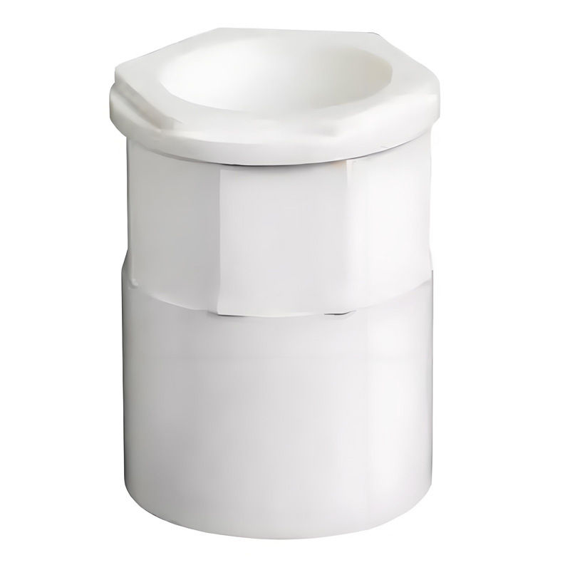Accesorios de tubería de cableado de PVC conector de caja de alambre de tres vías copa de peine de codo de bloqueo hembra 90 grados incrustados caja de paquete oculta ignífugo