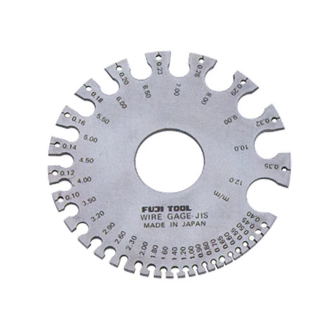 富士FUJITOOL金属线测量线规 线径规SWG BSWG JIS