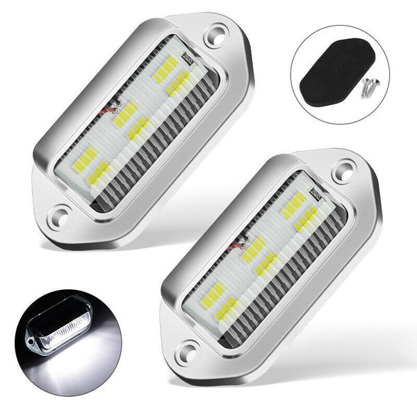 厂家直销 6LED卡车牌照灯 汽车货车客车拖车 尾灯 侧边灯 12-24V