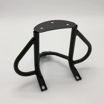 Frame Little Turtle Rear Rack – Motorcycle trunk - separate-handle-bracket