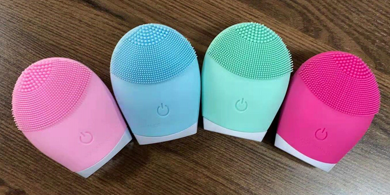 Solid Color Pattern All Seasons Season Cleaning, Ultrasonic Wave Design Casual Style Solid Color Electric Beauty Instrument Casual Personal Care