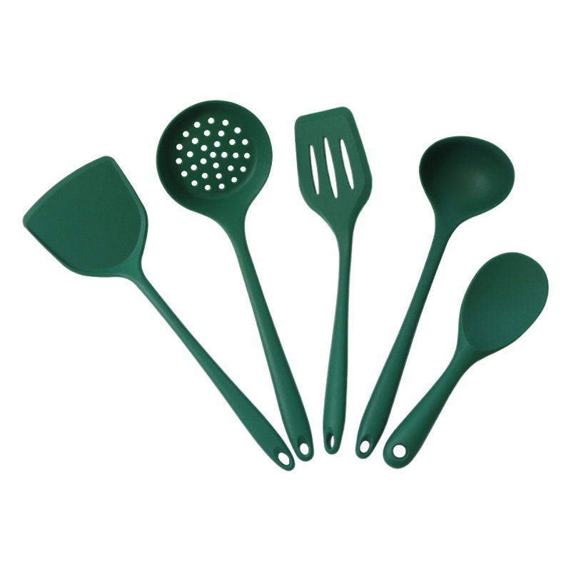 Cuchara de silicona espátula de 8 piezas antiadherente sartén espátula de silicona de grado alimenticio resistente a altas temperaturas utensilios de cocina de silicona para el hogar al por mayor