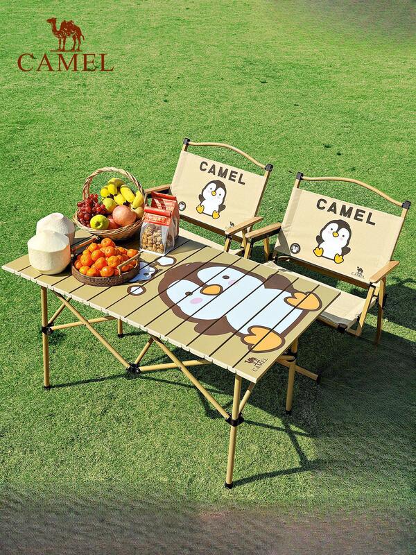Camel Hug Goose Table and Chair Outdoor Folding Table Portable Picnic Table Camping Equipment Camping Penguin Egg Roll Table Camel Hug Goose Table and Chair Outdoor Folding Table Portable Picnic Table Camping Equipment Camping Penguin Egg Roll Table