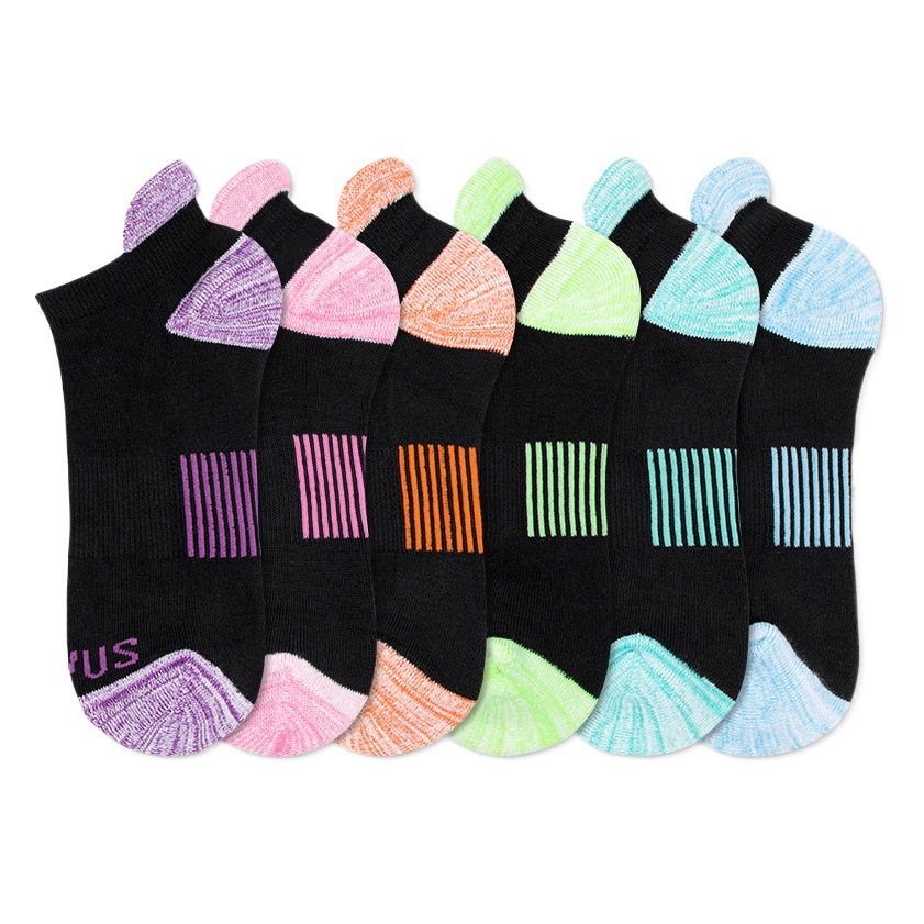 Amazon popular Terry calcetines deportivos cortos para mujer entrenamiento al aire libre profesional engrosado de secado rápido calcetines transpirables para correr