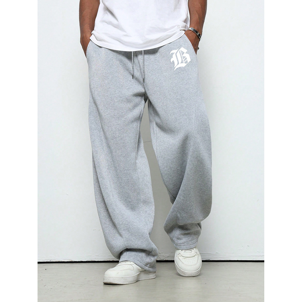 Men's Fashion Printed Casual Pants Amazon Aliexpress Cross-Border Wish Foreign Trade Trendy Versatile Long Pants