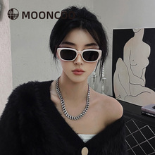 芈蔻防紫外线猫眼墨镜女科技感时尚偏光太阳镜跨境批发高级感眼镜