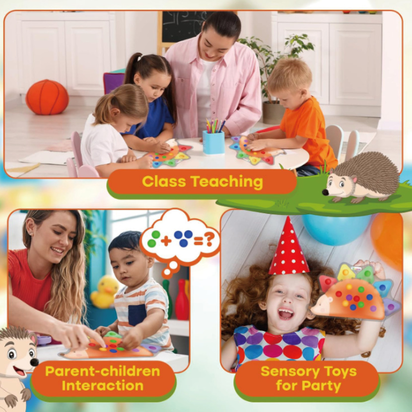 Amazon Color Sorting Toys Clasificación de colores Juguetes sensoriales Juguetes de coincidencia Juguetes de rompecabezas para niños