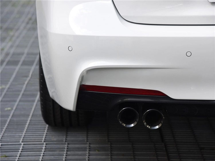 Suitable for 18-19 BMW 3 Series tail throat 320Li 330Li exhaust pipe decoration stainless steel tail throat silencer
