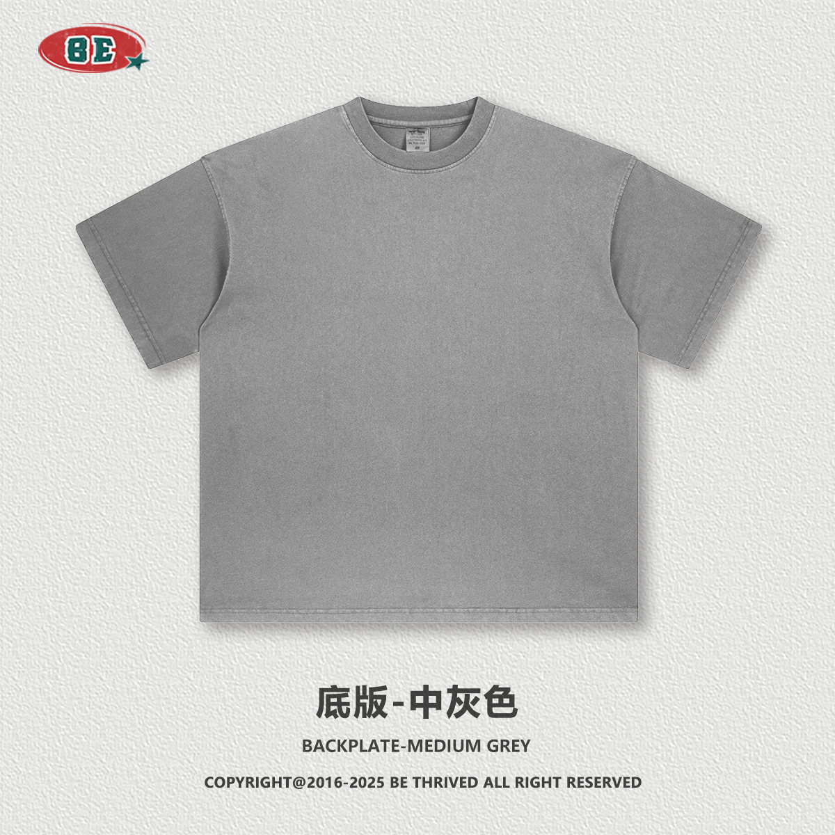 BE ropa de hombre | 2025 verano marca de moda europea y americana retro calle alta impresión verde de manga corta camiseta suelta casual camiseta hombre image 10