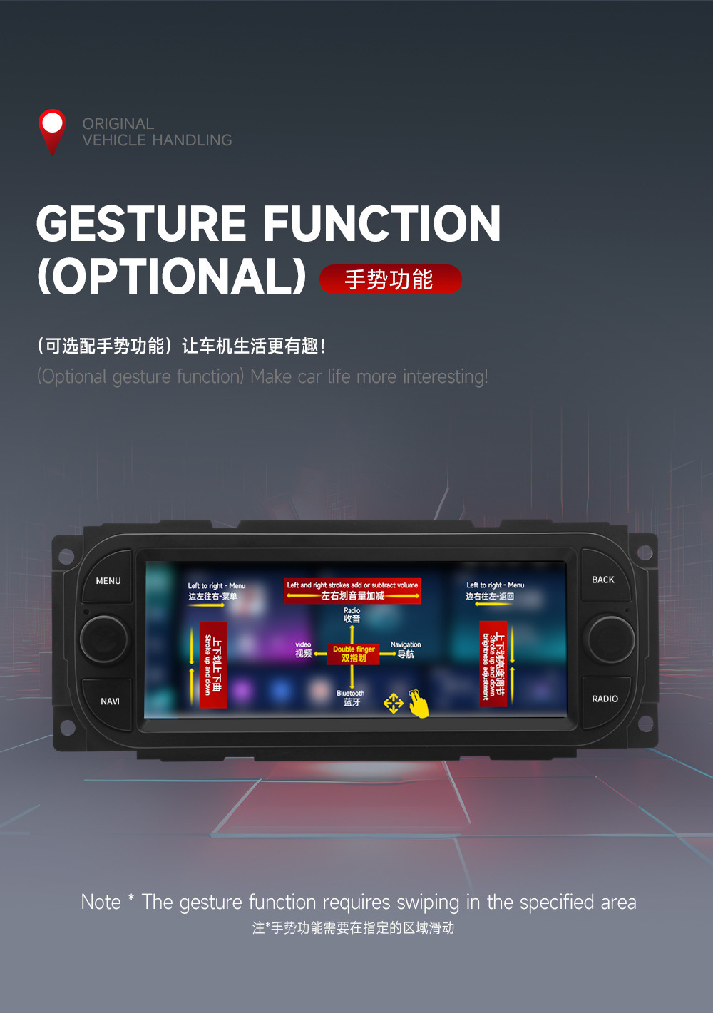 Suitable for Jeep, Dodge, Chrysler Grand Voyager 2012 Model Navigation All-In-One Car Gps Universal Model
