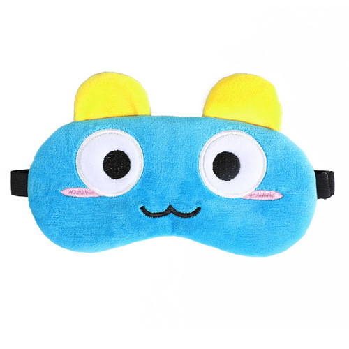 Summer Ice Cold Eye Mask, Cute Children Embroidered Ice Pack Eye Mask, Adult Light Blocking Adjustable Strap Eye Mask, Wholesale