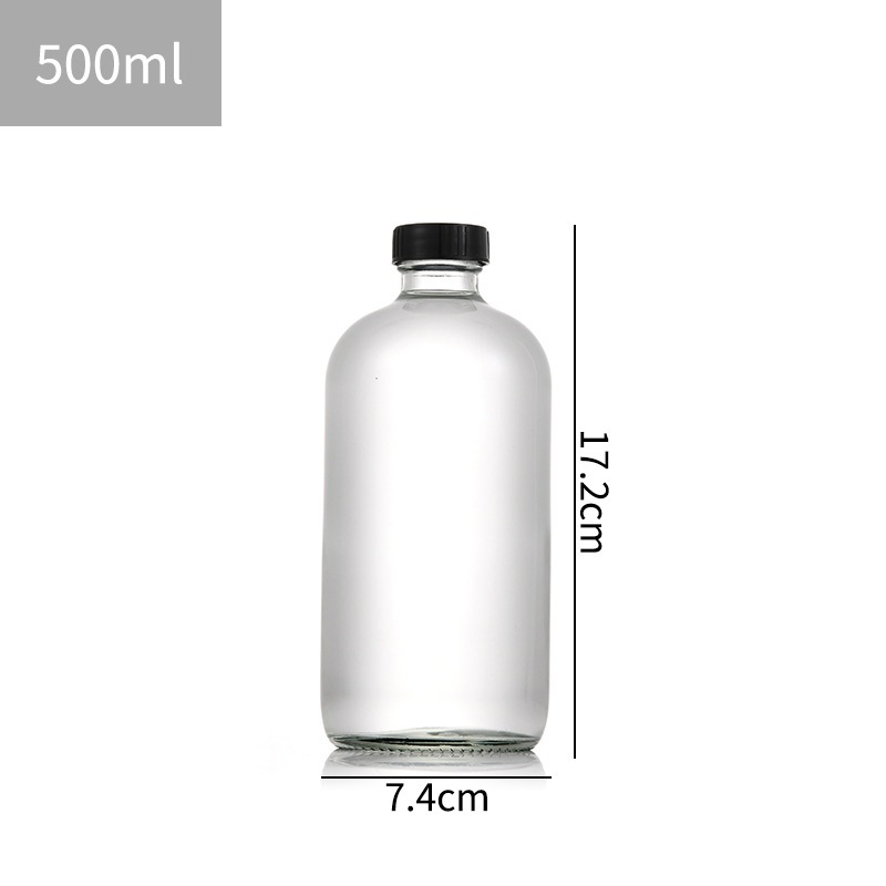 480ml 투명 베어 병 상자당 60개, 기본값