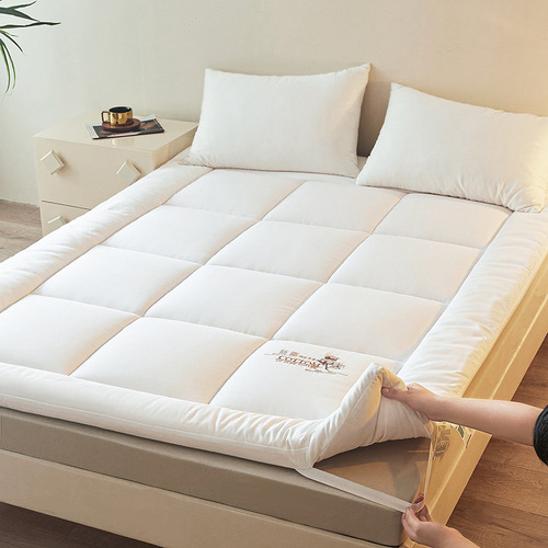 New type A washed cotton mattress 100% Xinjiang cotton filled single and double student dormitory mattress home soft cushion