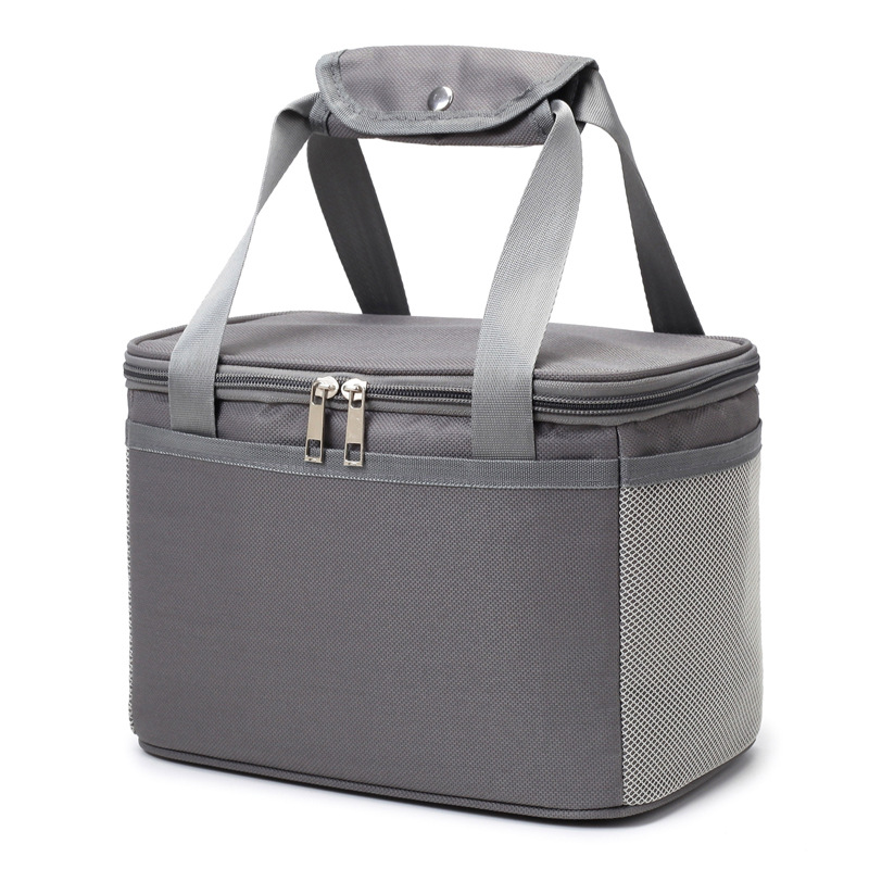 Bolsa de almuerzo impermeable, bolsa de picnic, bolsa de almuerzo portátil, bolsa de aislamiento de papel de aluminio grueso, bolsa bento portátil para exteriores