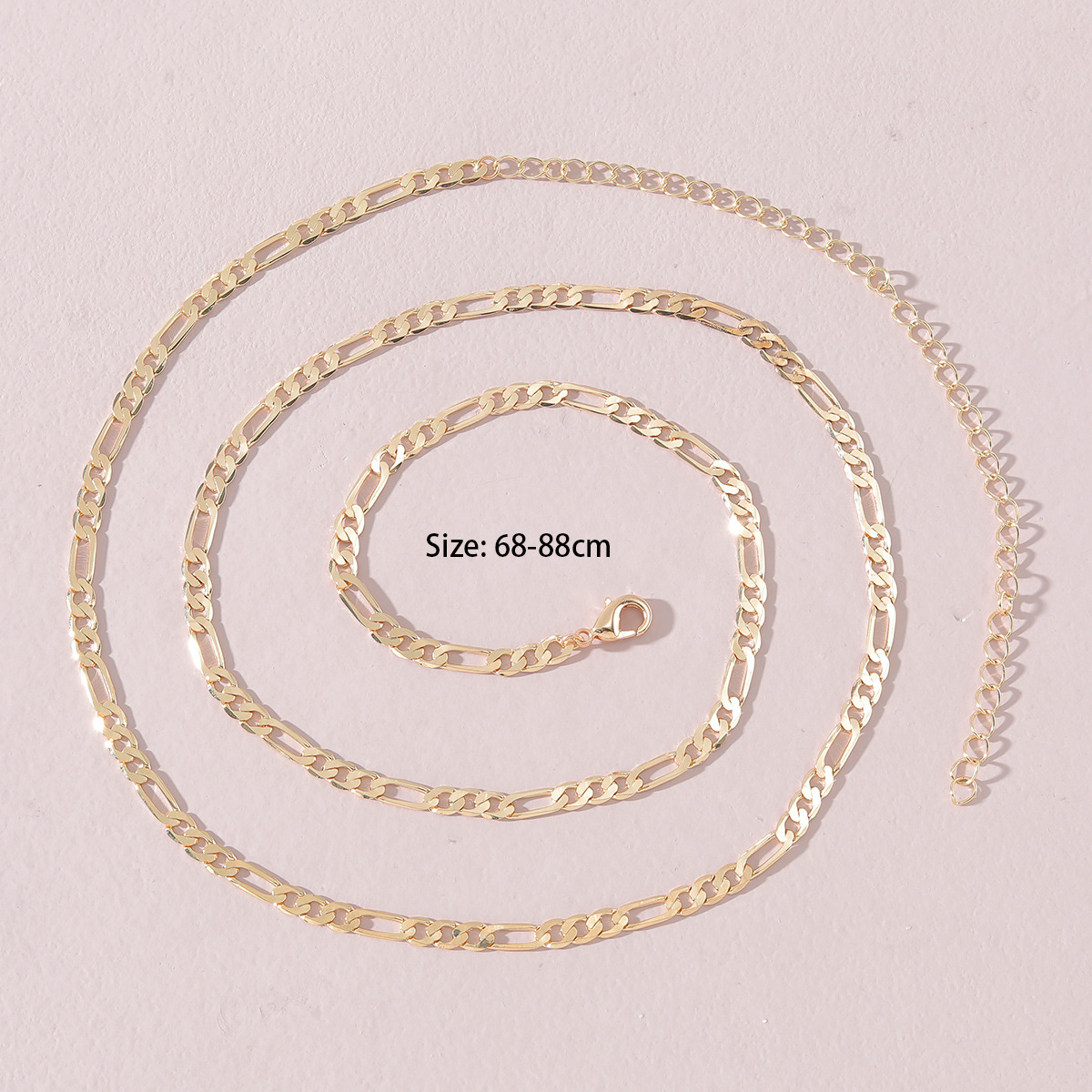 Fashion Simple Geometric Alloy Hollow Chain Waist Chain display picture 4