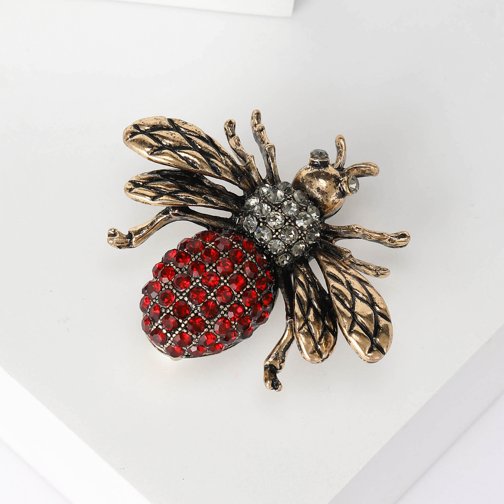 15g Weight Rhinestones Inlay Material Brooches Classification Banquet, Party Occasion Alloy Material All Seasons Season Women's Gender Elegant, Vintage Style Style Elegant Vintage Style Pin Alloy Rhinestones Women's Brooches 15