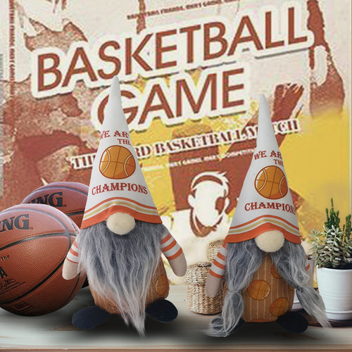 American-style Christmas fan supplies Santa faceless doll basketball gnome figure gift decoration wholesale