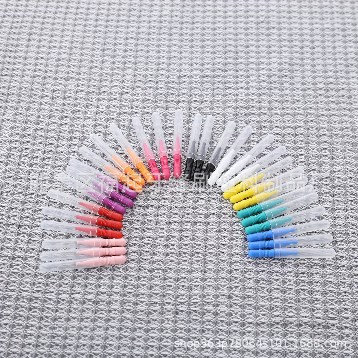 牙缝刷直型齿间牙刷正畸护理柔软刷毛一次性清洁牙刷口腔护理牙刷