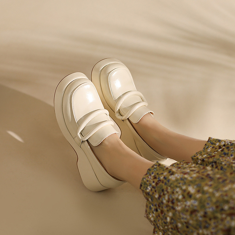 CHIKO Stasha Round Toe Flatforms Loafers Shoes