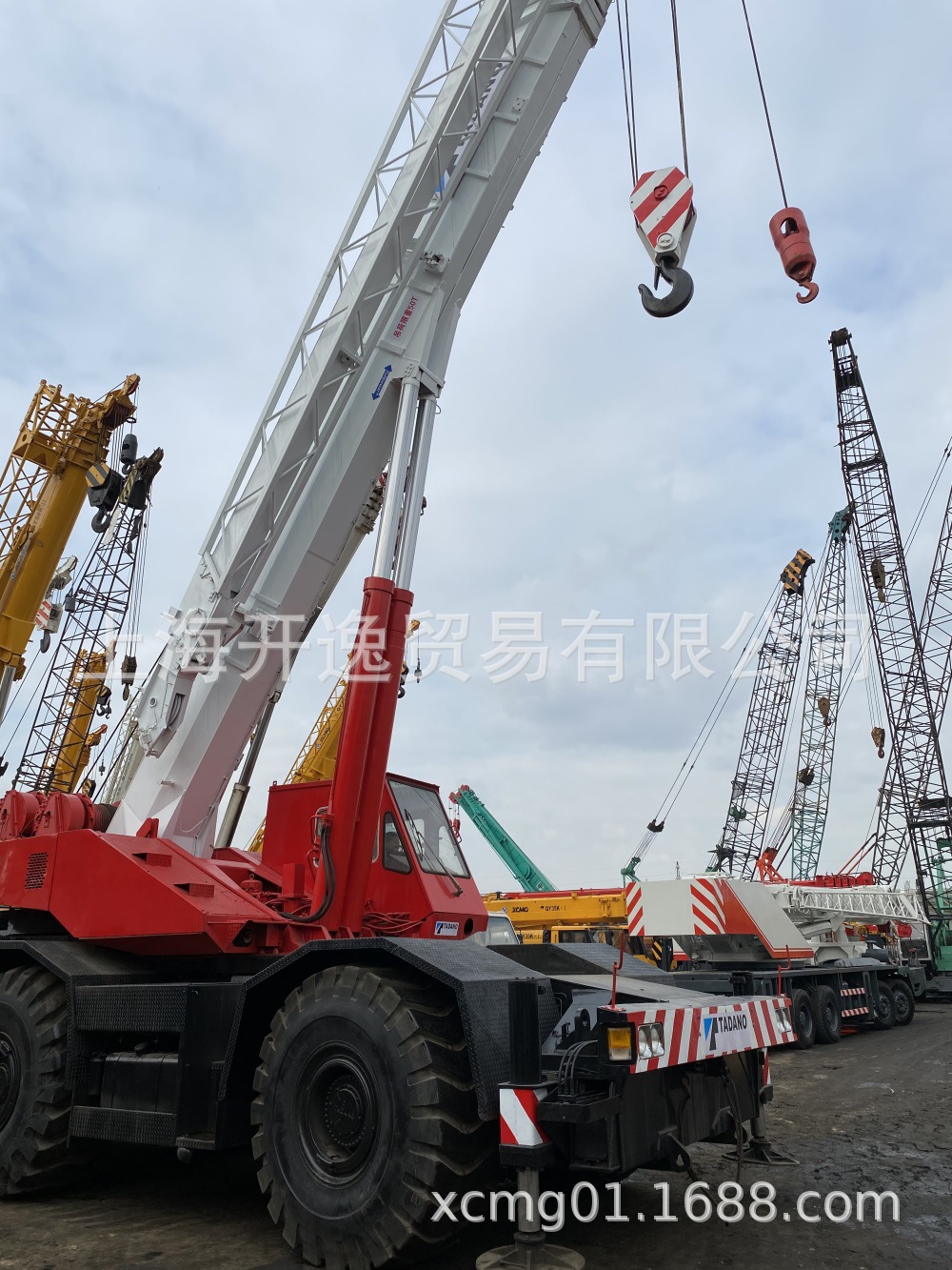 价格便宜吊车50吨越野吊 KATO TADANO TR500E 二手多田野50吨吊车