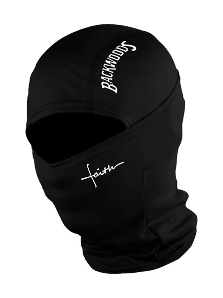 Fashion Casual Printed Red Heart Outdoor Sports Sun Protection Dustproof Cycling Hood Pullover Hat Popular Style for Men and Women