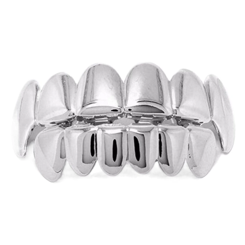 Европейские и американские взрывы HIPHOP хип-хоп золотые брекеты TeethGrillz настоящее золото гальванические брекеты ювелирный завод