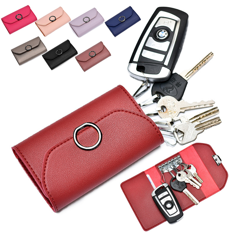 key case new pattern lady multi-function automobile Key buckle Ladies Hand coin purse fashion Card package Manufactor Direct selling