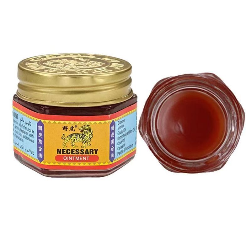跨境产品19.4克鲟虎清凉膏 老虎清凉膏 中国的薄荷膏舒缓抑菌可用|undefined