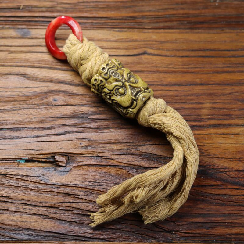 文玩直播供货骆驼骨手把件雕刻富甲天下大鹏鸟观音驼骨骨玩饰品|undefined