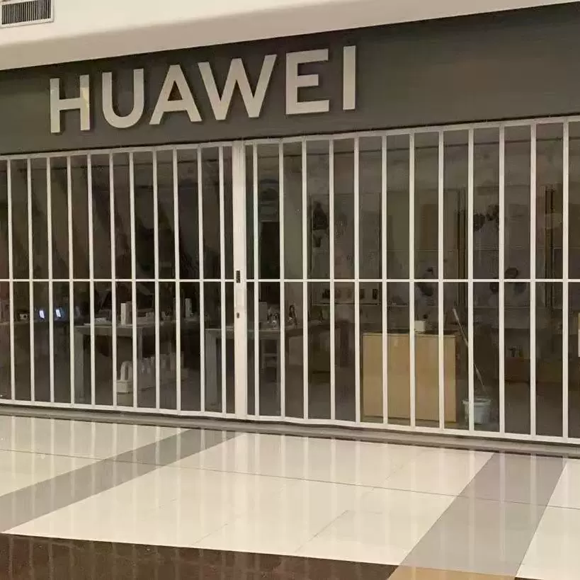 透明弧形铝合金水晶折叠门商场店铺隐形吊轨PVC推拉门洗车房隔断