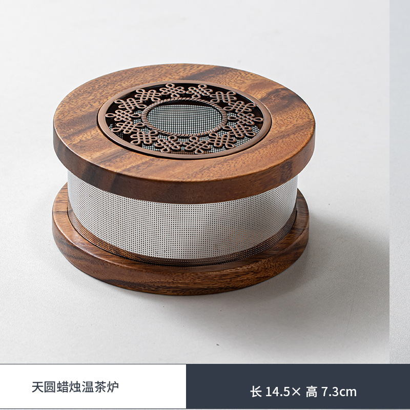 冬の暖かいお茶のろうそくの温かいお茶のストーブの小さいストーブの台のセットの高温に耐える養生のガラスの壺のティーポットの温かい茶器|undefined