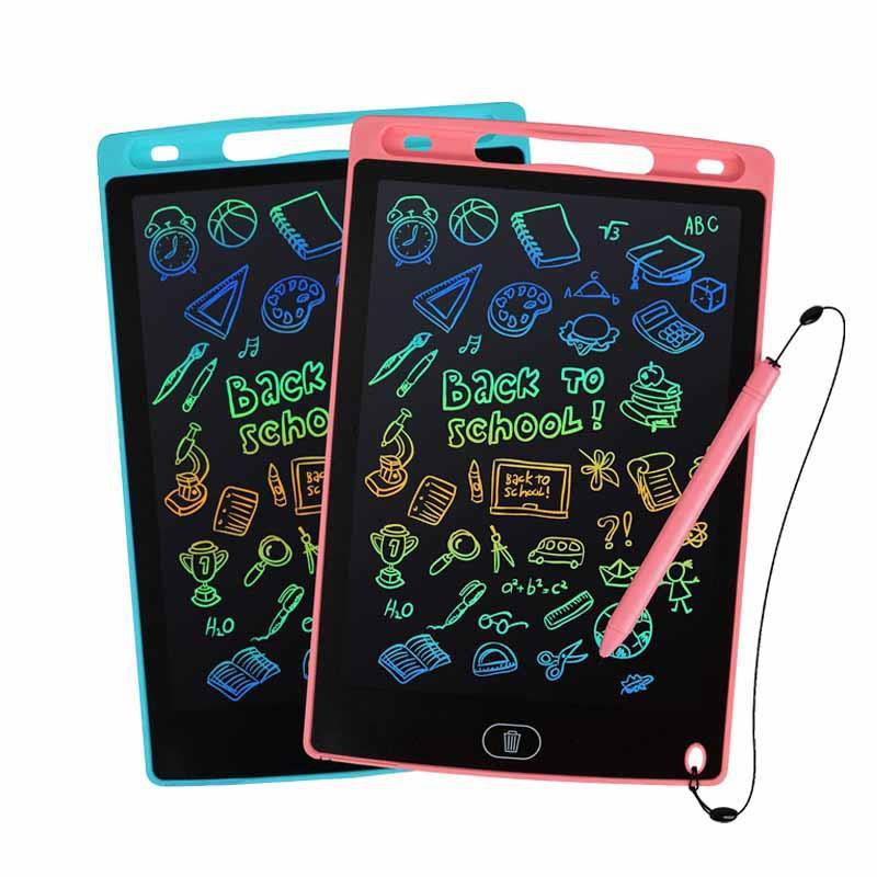 8,5/10/12 pulgadas LCD tablero de escritura electrónica tablero de dibujo niños tablero de dibujo mano tablero de dibujo pequeña pizarra Escritura de dibujos animados