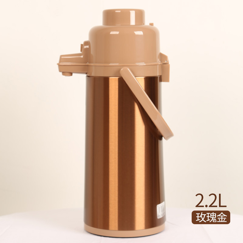 Botella de agua caliente neumática presurizada hervidor de agua presurizado doméstico botella de agua neumática de gran capacidad sala de ajedrez y tablero de té al por mayor