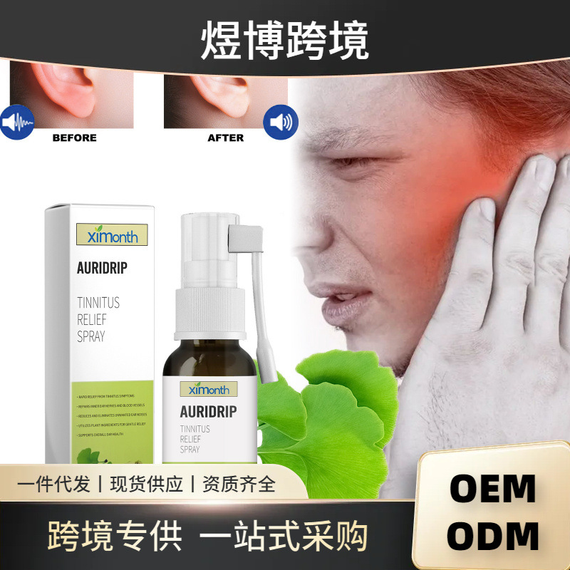 Ximonth Tinnitus Relieve Spray Cleaning earwax Relieving tinnitus on…