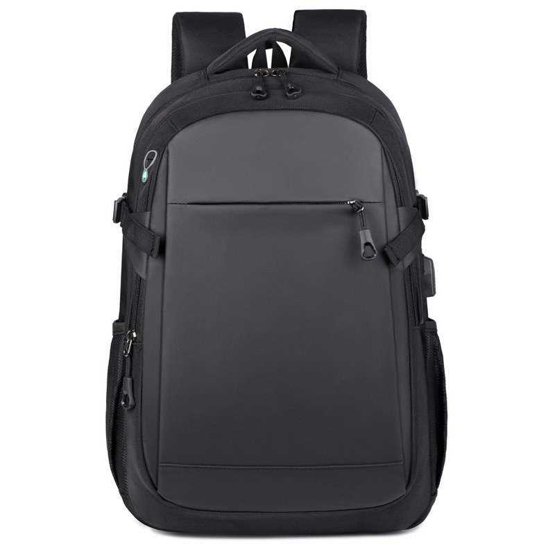 Mochila transfronteriza Bolso para computadora portátil de negocios para hombres Bolso de viaje de negocios de gran capacidad Mochila escolar con logotipo de impresión