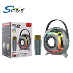 SING-E ZQS1221W ワイヤレス Bluetooth アウトドアオーディオポータブルスピーカーホームカラオケ多機能スピーカー