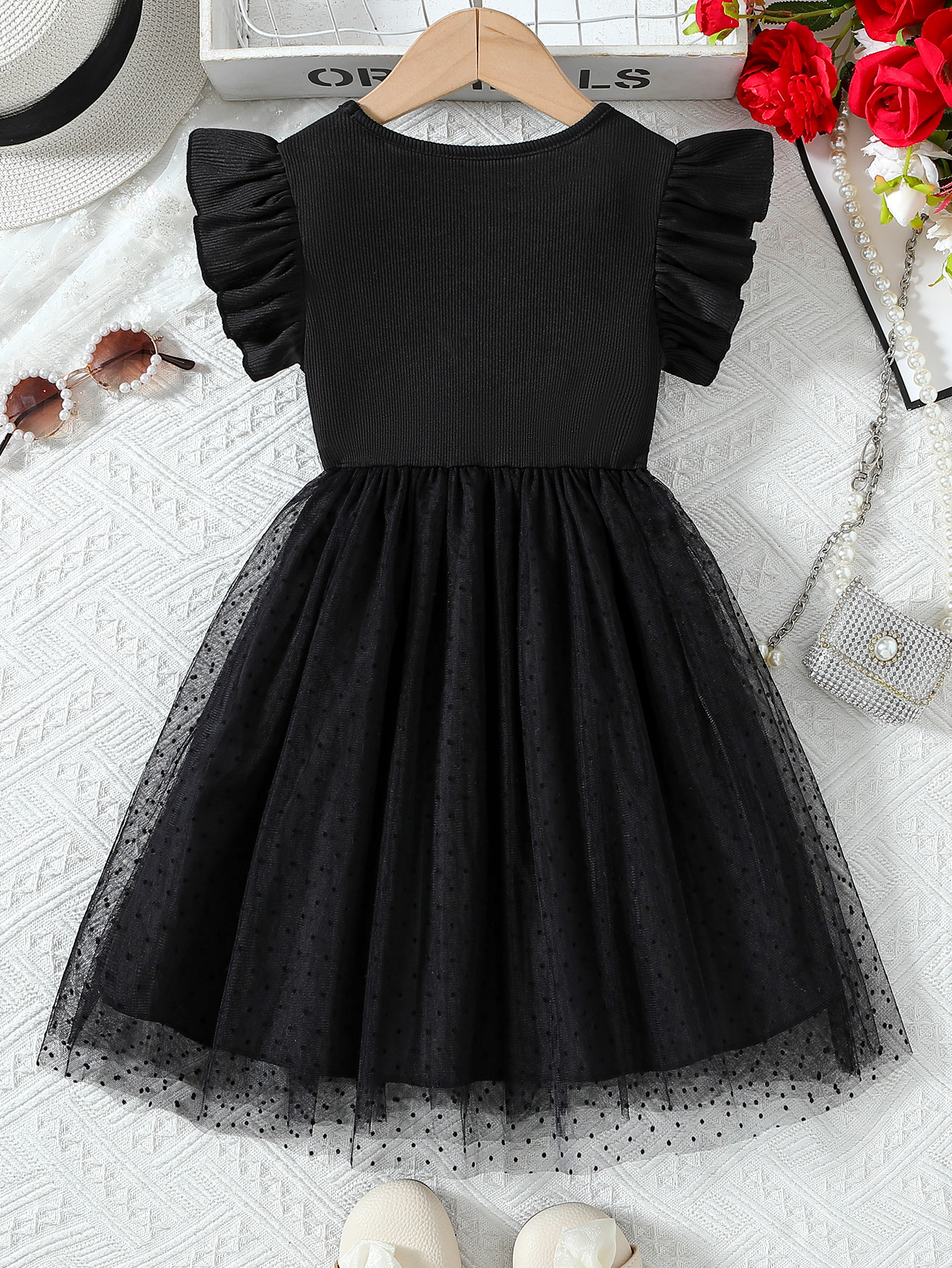 2026 niñas de verano vestido infantil de ropa de primavera de primavera de primavera vestido de princesa de mangas cortas image 2