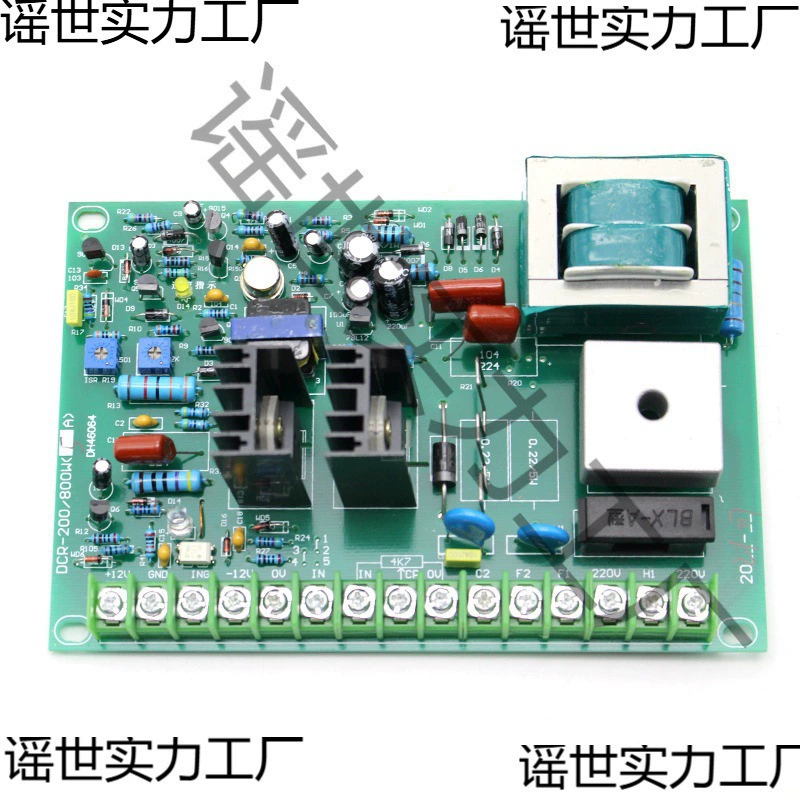 Плата управления скоростью двигателя постоянного тока, плата управления 220 В, регулятор скорости, машина для изготовления мешков, переключатель смещения, плата разрядной цепи 800 Вт