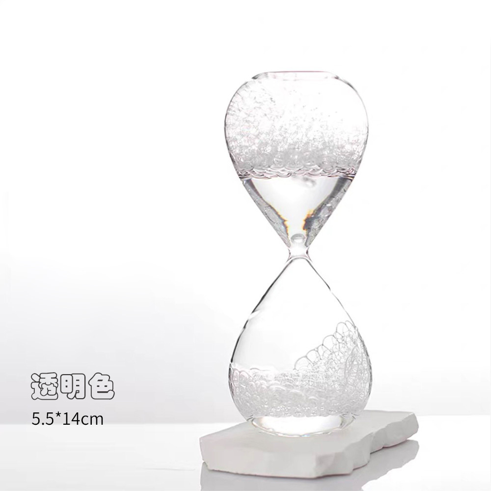 Burbuja creativa sueño burbuja reloj de arena puff señorita cantando reloj de arena multicolor para la selección