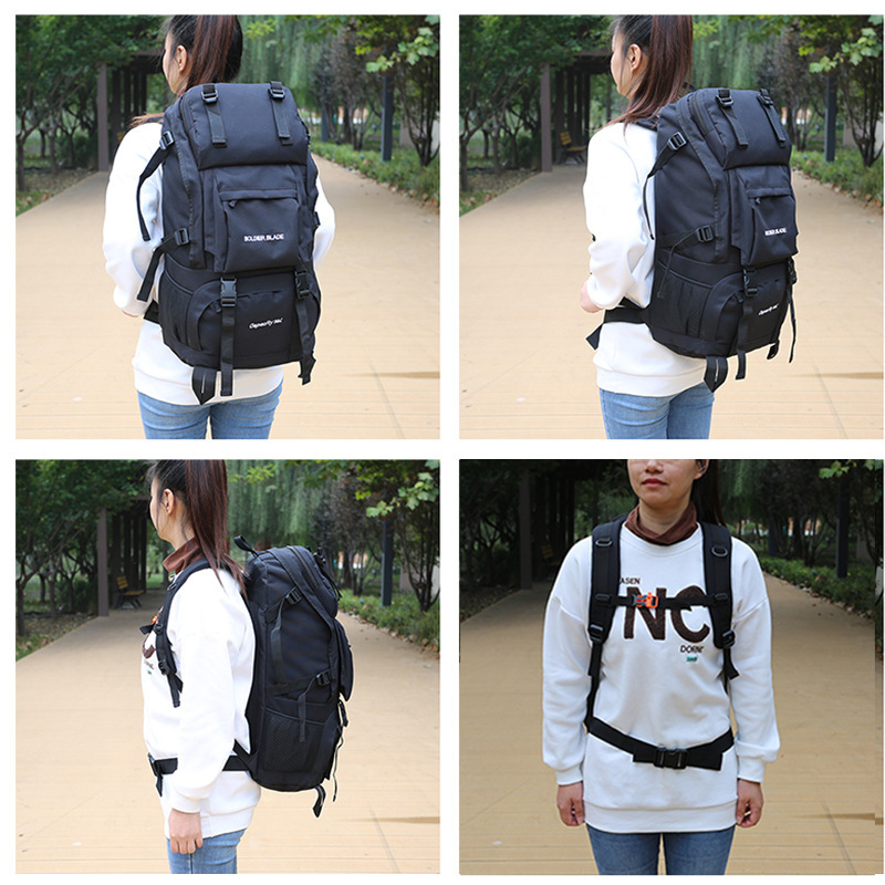 クロスボーダーアウトドア登山バッグ50L大容量観光トレッキングリュックサック耐久性多機能リュックサック新型|undefined