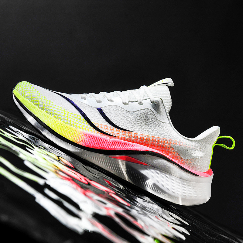 2025 nuevo estilo universitario de palma completa placa de carbono super ligera zapatos deportivos hombres y mujeres todos los juveniles zapatos de carrera de moda