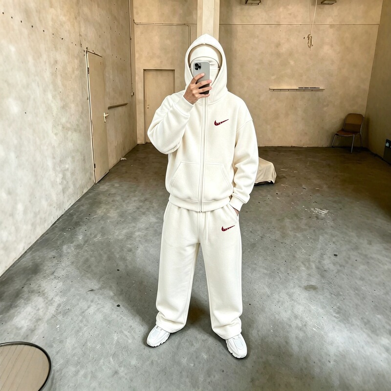 2026 Autumn and Winter Couple's Outfits for Men and Women: Double-Hooded Casual Sports Zip-Up Jacket, Wholesale Autumn and Winter Sets from Manufacturer 2026 Autumn and Winter Couple's Outfits for Men and Women: Double-Hooded Casual Sports Zip-Up Jacket, Wholesale Autumn and Winter Sets from Manufacturer