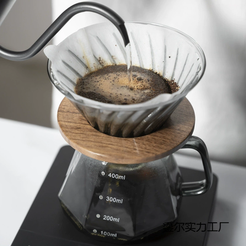 Стеклянная кофейная чашка? Похоже, исходное: "Glass coffee pot, professional set, coffee machine, full set". Перевод: "Стеклянный кофейник, профессиональный набор, кофемашина, полный комплект"