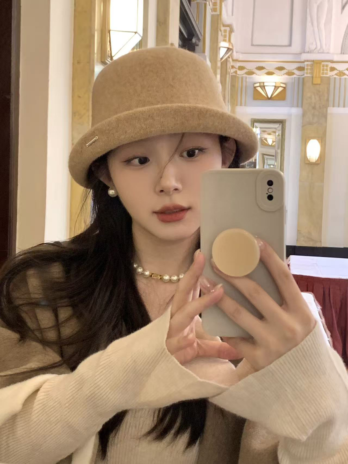 Sombrero de lana de alta calidad, sombrero de invierno, sombrero de moda, sombrero de pescador, sombrero de mujer