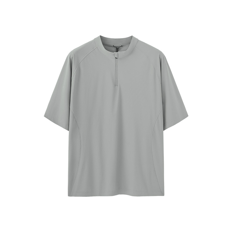 메카니컬 그레이 반소매 스타일