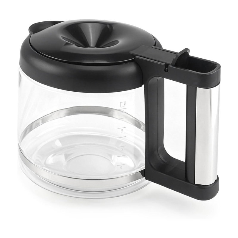De'Longhi 10-Cup Glass Coffee Pot Replacement Cup Compatible with COM532M COM530M